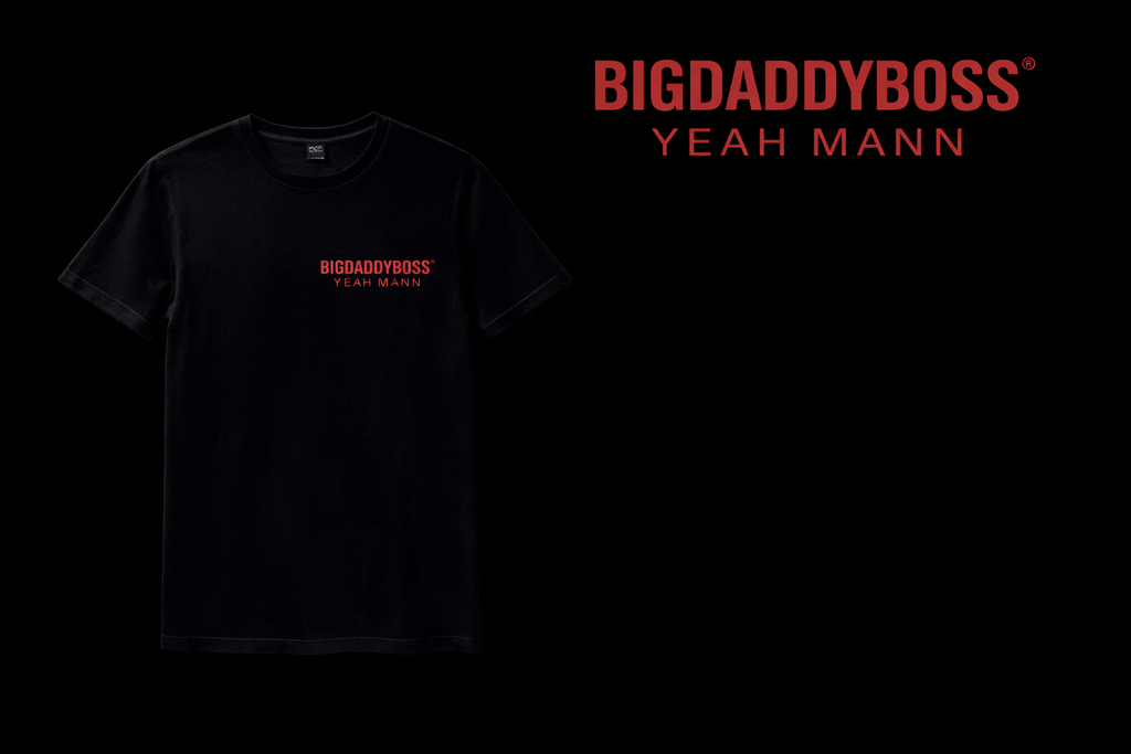 Black Bigdaddyboss t-shirt