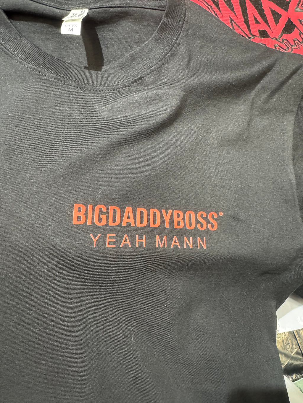 Black Bigdaddyboss t-shirt